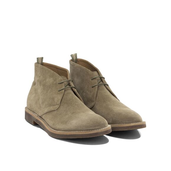 Officine Creative Men\'s Suede Chukka Boots in Taupe main image 5